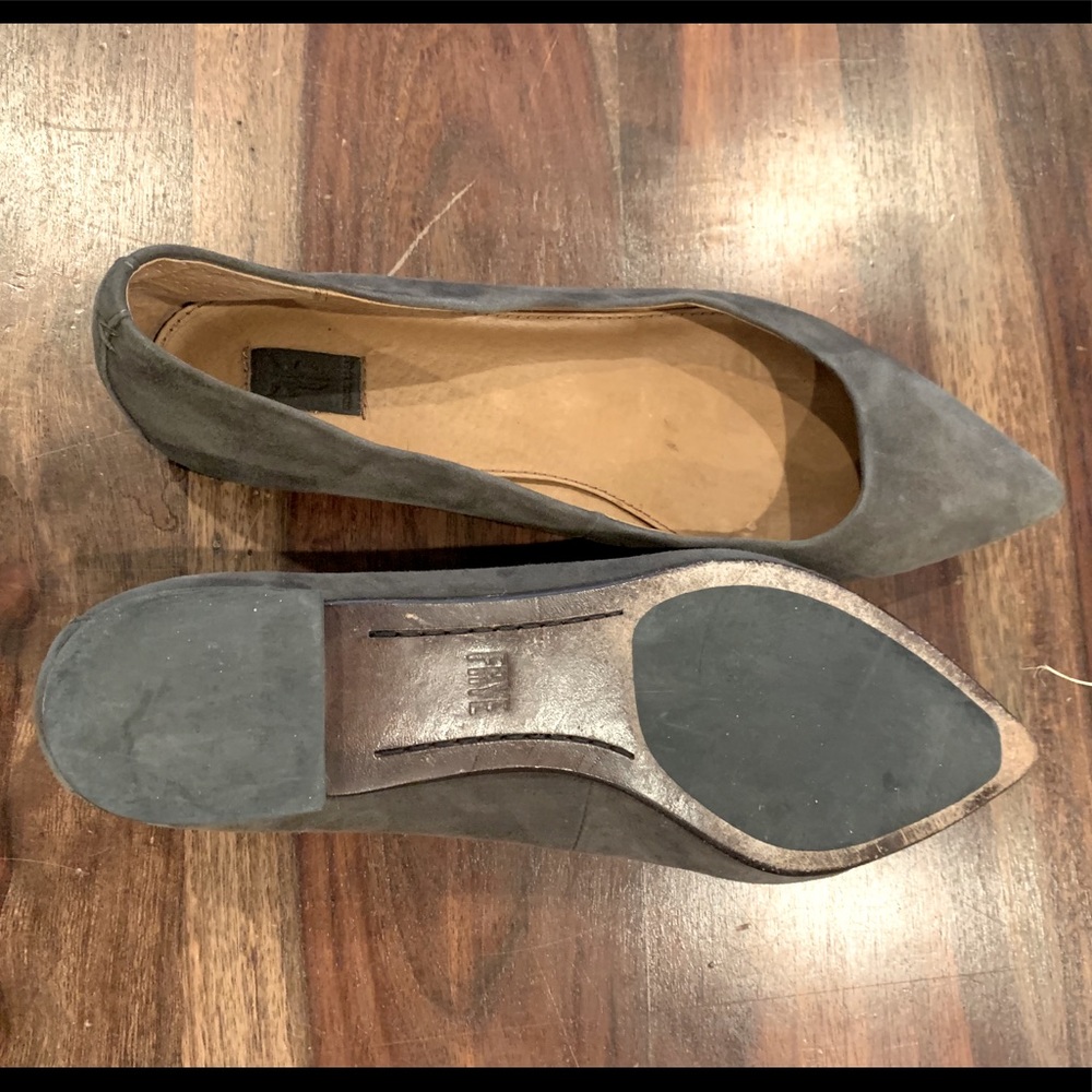 Frye pointed flats 8